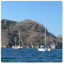 Tortuga anchorage 